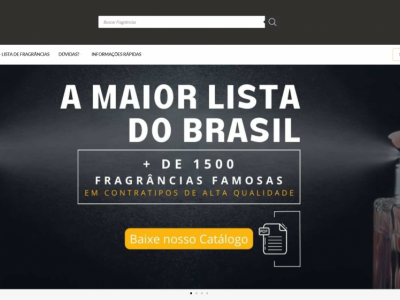 E-COMMERCE DE PERFUMES CONTRATIPOS COMPLETO - 1º EM BUSCAS GOOGLE