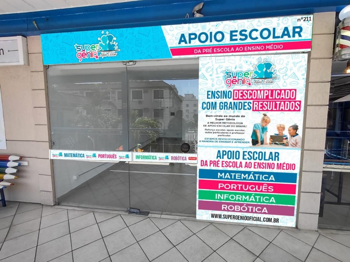 Vendo ponto comercial com franquia de apoio escolar  de Português e Matemática, no melhor ponto da Freguesia - RJ 