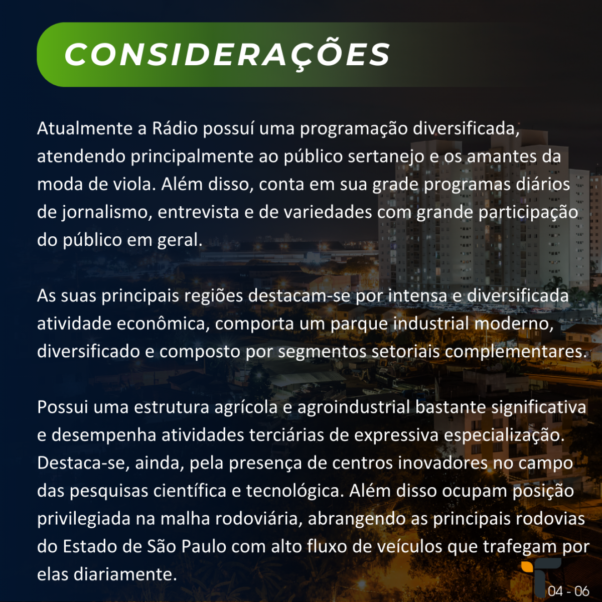 RÁDIO FM - Região Metropolitana de Campinas