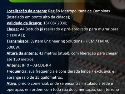 RÁDIO FM - Região Metropolitana de Campinas