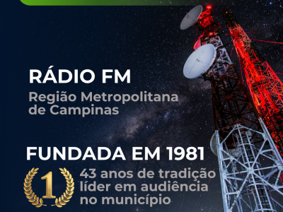 RÁDIO FM - Região Metropolitana de Campinas