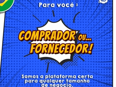 Somos uma plataforma de negócios B2B Conectando Clientes e Fornecedores de Produtos e Serviços a a nível Brasil. 